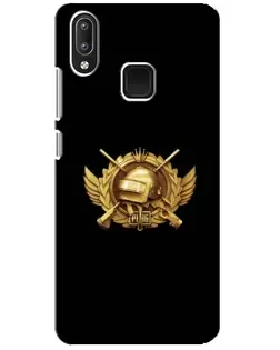 Чохол для Vivo Y95 з картинкою «PUBG — помаранчевий градієнт»