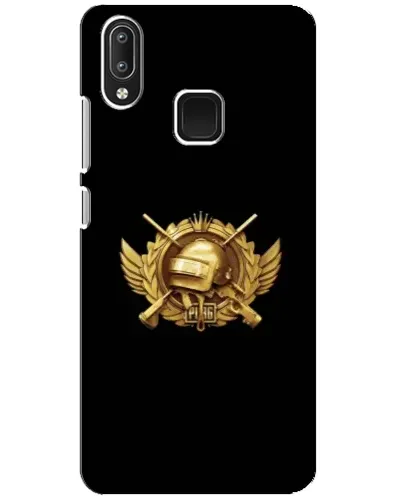 Чохол для Vivo Y95 з картинкою «PUBG — помаранчевий градієнт»