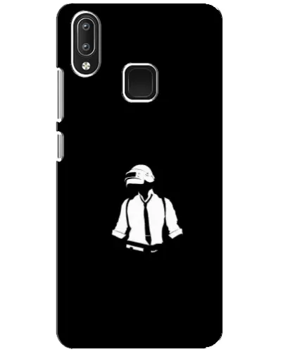 Чохол для Vivo Y95 з картинкою «PUBG — білий шолом»