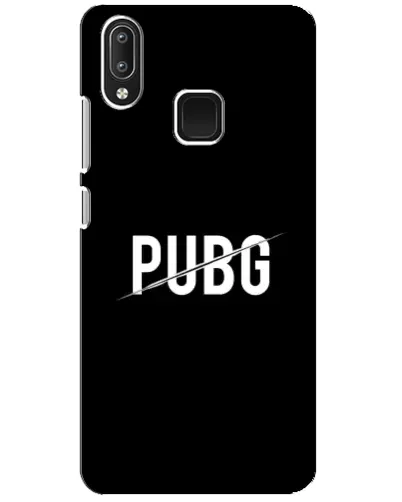 Чохол для Vivo Y95 з картинкою «PUBG — білий логотип»
