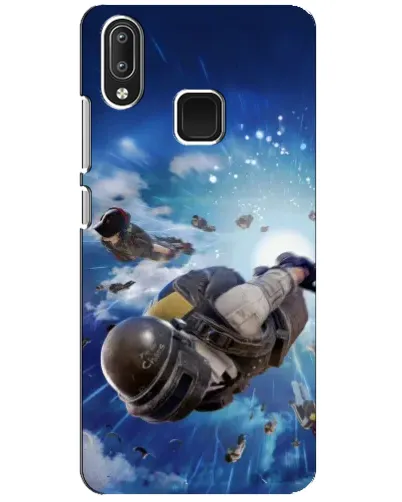 Чохол для Vivo Y95 з картинкою «Десант PUBG — стрибок»