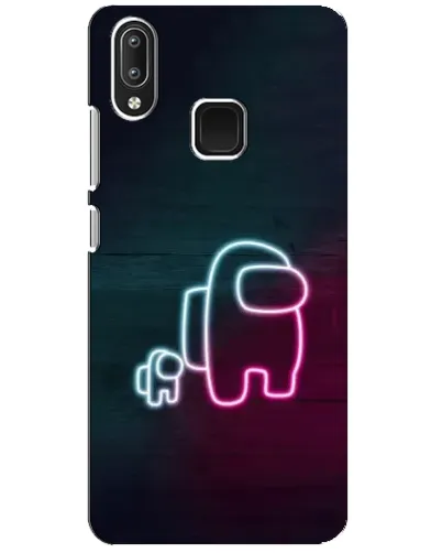 Чехол для Vivo Y95 с картинкой «Among Us неон-арт» Чехол для Vivo Y95 с картинкой «Among Us неон-арт»