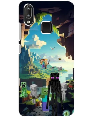 Чохол для Vivo Y95 з картинкою «Ендермен у лісі» Чохол для Vivo Y95 з картинкою «Ендермен у лісі»