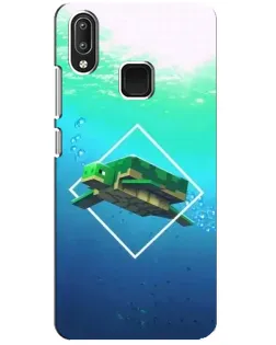 Чохол для Vivo Y95 з картинкою «Черепаха Minecraft»