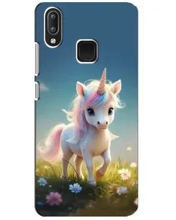 Чехол для Vivo Y95 с картинкой «Единорог на поляне» Чехол для Vivo Y95 с картинкой «Единорог на поляне»