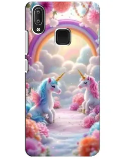 Чехол для Vivo Y95 с картинкой «Радуга и единороги» Чехол для Vivo Y95 с картинкой «Радуга и единороги»