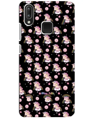 Чехол для Vivo Y95 с картинкой «Magic Unicorn паттерн»
