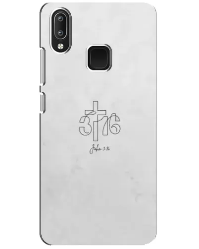 Чохол для Vivo Y95 з картинкою «Івана 3:16 Хрест»