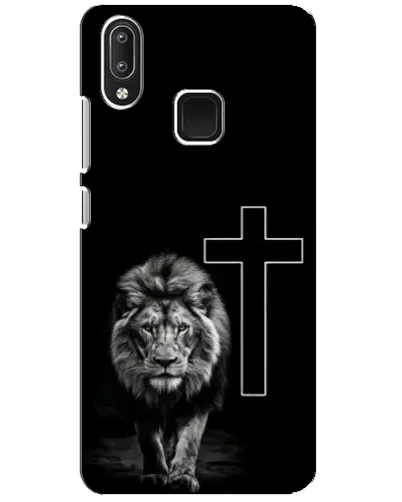 Чохол для Vivo Y95 з картинкою «Лев та Хрест»