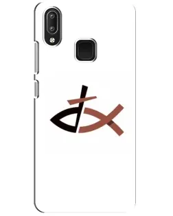 Чохол для Vivo Y95 з картинкою «Риба та хрест»