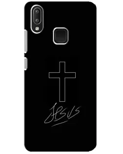 Чохол для Vivo Y95 з картинкою «Графічний хрест Jesus» Чохол для Vivo Y95 з картинкою «Графічний хрест Jesus»