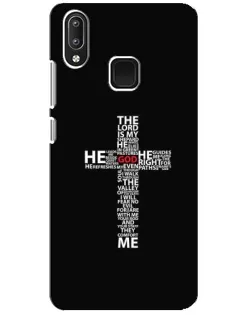 Чохол для Vivo Y95 з картинкою «Текстовий хрест» Чохол для Vivo Y95 з картинкою «Текстовий хрест»