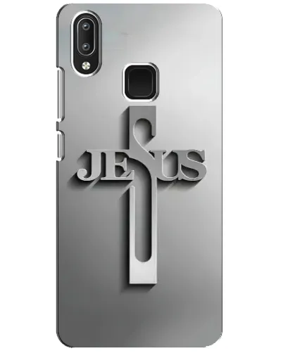 Чохол для Vivo Y95 з картинкою «Металевий хрест Jesus» Чохол для Vivo Y95 з картинкою «Металевий хрест Jesus»