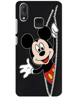 Чехол для Vivo Y95 с картинкой «Микки раздвигает стены»