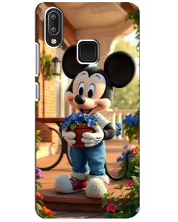 Чехол для Vivo Y95 с картинкой «Микки садовод»