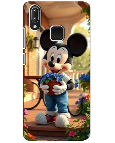 Чехол для Vivo Y95 с картинкой «Микки садовод»