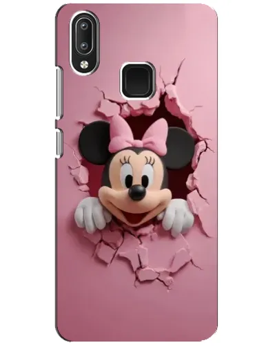 Чехол для Vivo Y95 с картинкой «Минни сквозь стену»