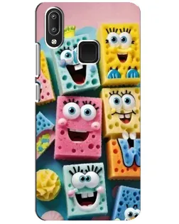 Чехол для Vivo Y95 с картинкой «Цветные губки»