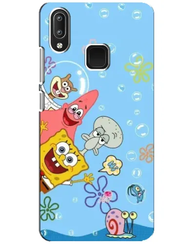 Чехол для Vivo Y95 с картинкой «Веселые пузырьки»