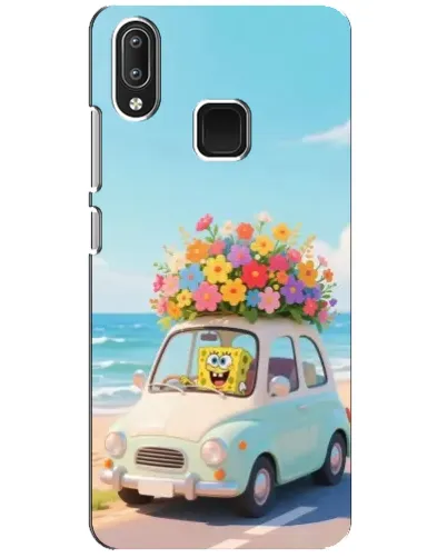 Чехол для Vivo Y95 с картинкой «Автомобильное путешествие»
