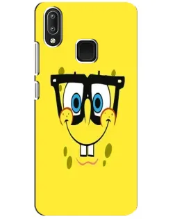 Чехол для Vivo Y95 с картинкой «Минималистичный Спанч Боб» Чехол для Vivo Y95 с картинкой «Минималистичный Спанч Боб»