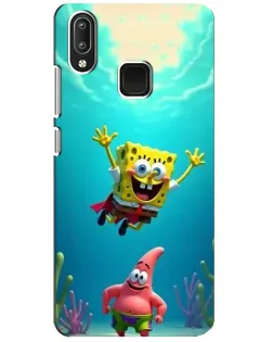 Чехол для Vivo Y95 с картинкой «Спанч Боб под водой» Чехол для Vivo Y95 с картинкой «Спанч Боб под водой»