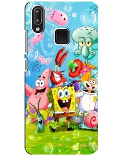 Чехол для Vivo Y95 с картинкой «Губка Боб и друзья» Чехол для Vivo Y95 с картинкой «Губка Боб и друзья»