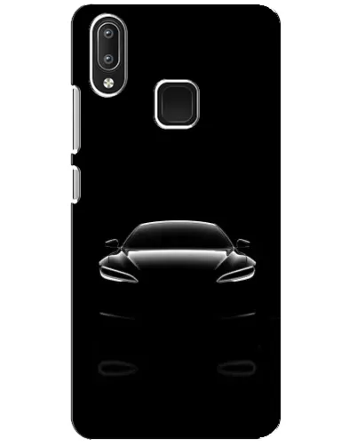 Чехол для Vivo Y95 с картинкой «Силуэт Tesla Night»