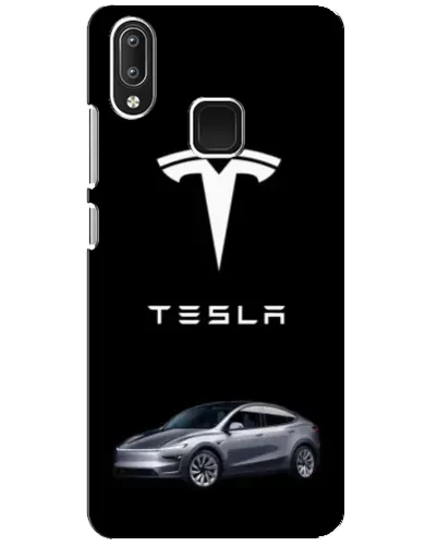 Чехол для Vivo Y95 с картинкой «Tesla Model Y»