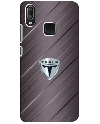 Чехол для Vivo Y95 с картинкой «Металлическая текстура Tesla»
