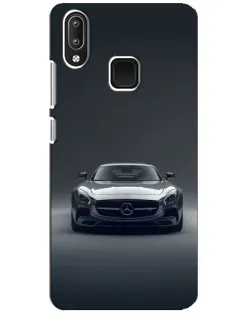Чехол для Vivo Y95 с картинкой «Mercedes на черном»