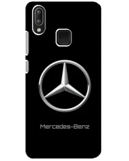 Чехол для Vivo Y95 с картинкой «Mercedes Silver Logo»