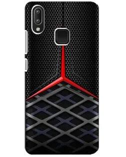 Чехол для Vivo Y95 с картинкой «Mercedes Carbon Grid»
