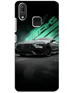 Чехол для Vivo Y95 с картинкой «Темный Mercedes AMG»