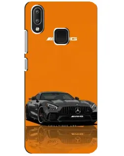 Чехол для Vivo Y95 с картинкой «Оранжевый Mercedes AMG»