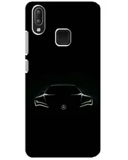 Чохол для Vivo Y95 з картинкою «Mercedes — силует авто»
