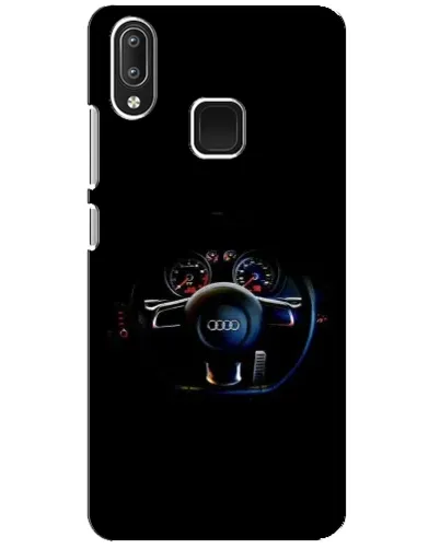 Чехол для Vivo Y95 с картинкой «Салон Audi — руль»