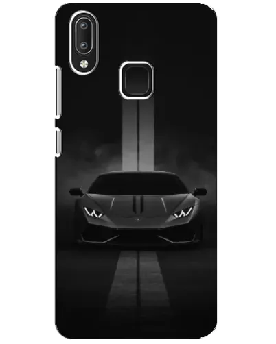 Чехол для Vivo Y95 с картинкой «Lamborghini симметрия дорог»