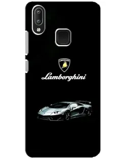 Чехол для Vivo Y95 с картинкой «Логотип Lamborghini классика»