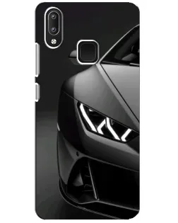 Чехол для Vivo Y95 с картинкой «Lamborghini фары детализация»