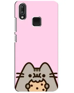 Чохол для Vivo Y95 з картинкою «Pusheen та печиво»