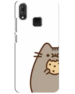 Чехол для Vivo Y95 с картинкой «Пушин с печеньем»