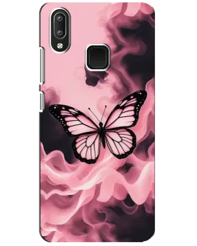 Чохол для Vivo Y95 з картинкою «Метелик у диму»
