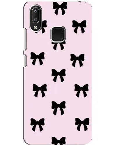 Чохол для Vivo Y95 з картинкою «Чорні банти Coquette»