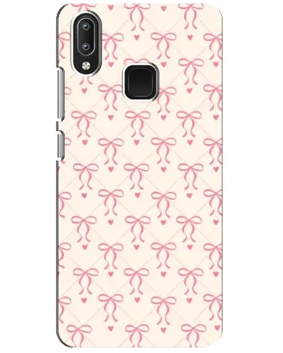 Чохол для Vivo Y95 з картинкою «Рожеві бантики Coquette»