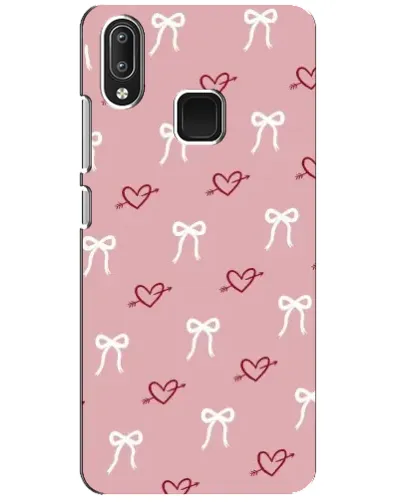 Чохол для Vivo Y95 з картинкою «Серця та банти»