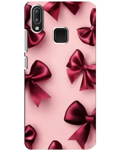 Чохол для Vivo Y95 з картинкою «Бордовий атлас»
