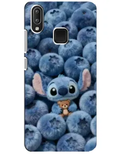 Чехол для Vivo Y95 с картинкой «Стич и голубика»