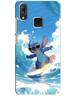 Чехол для Vivo Y95 с картинкой «Стич на волне»