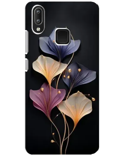 Чохол для Vivo Y95 з картинкою «Лілові квіти грації»